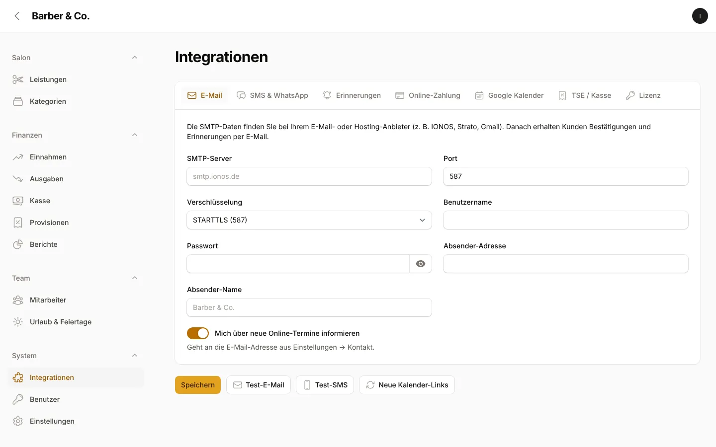 Integrationen