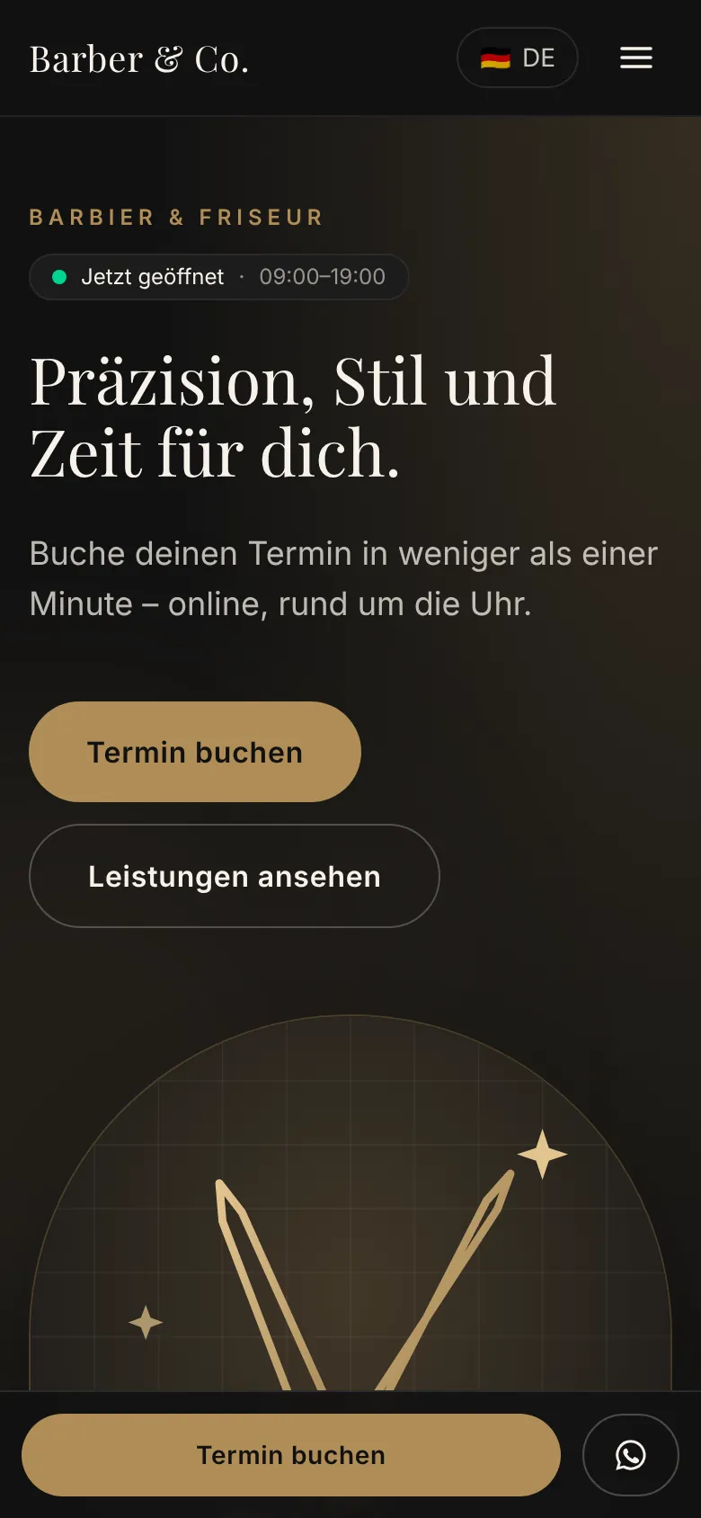 Startseite mobil